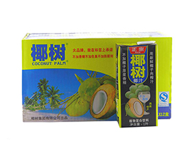 椰树椰汁1L*12盒/箱 海南特产 新鲜椰子汁植物蛋白饮料 	        