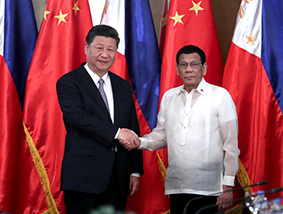 习近平在马尼拉同菲律宾总统杜特尔特举行会谈 